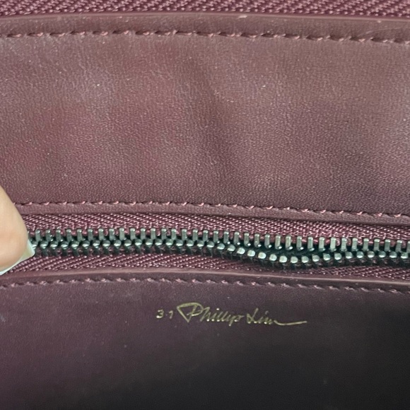 3.1 Phillip Lim CASH ONLY Bag in Burgundy - Picture 6 of 8